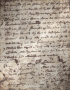 Old Parchment Writing...