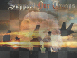 support our troops background