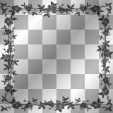 black rose frame