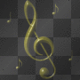 music background treble clefts black gold +++ blinker1968 music background treble clefts black gold +++ blinker1968