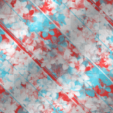 red white and turquoise flower background
