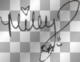 Miley Cyrus's signature