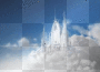 cloudy castle in heaven