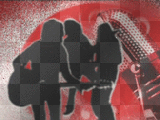 ROCK BAND RED ANIMATED