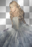Taylor Swift In Light Blue Dress