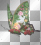 Butterfly and Flowers. 2 in 1 =)