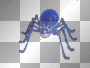 blue spider