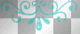 turquoise divider