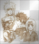 minato,kakashi,obito and rin