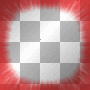 red mask frame transparent