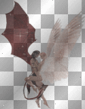 Angel and devil