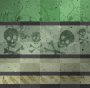 Toxic skull bg~