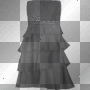 fashion clothes dress black glitter