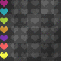 colorful changing hearts