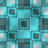 BLACK - turquoise - animated background / SCRAPWORLD