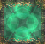 autumn Background Gold Green/ sw
