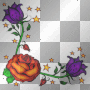 anime flowers frame decor summer