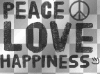 Peace Love Happiness