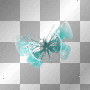 LATO SUMMER  GLITTER BUTTERFLY