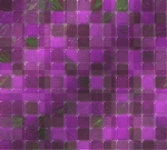 multi coloured tiles~Purple