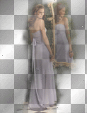 transparent woman