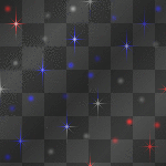 Red, White and Blue Stars