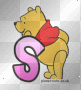 Winnie the Pooh letter s