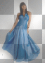 transparent blue woman
