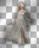 transparent white woman