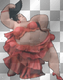 LADY,DANCING,ANIMATED,FUNNY,TFM448