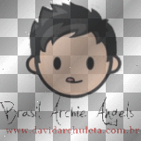 Cartoon of David Archuleta (you can cover the words with a bg)