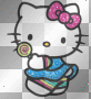 hello kitty with lollie