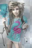 emo scene girls
