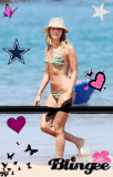 Ashley en la playa