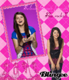 Selena Gomez in pink