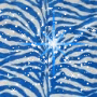 blue and white zebra print!!