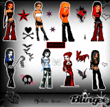 girl`s goticx 