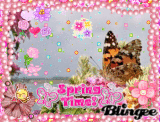 cute girl glitter love spring