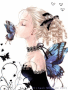 Anime butterfly