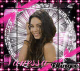 Vanessa - Pink,Black N White
