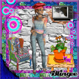 Hippie girl's room