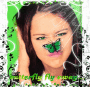 miley with butterfly