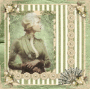 Vintage Woman in Beige & Green Vintage Woman in Beige & Green