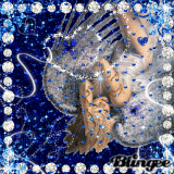 blue shimmer