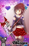 Rocker punk girl