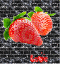 fragole murales
