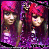 vanna venom~ purple pink & black