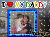 i love daddy