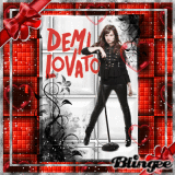 Demi in red