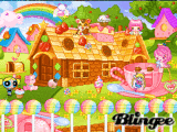 sweet candy houses